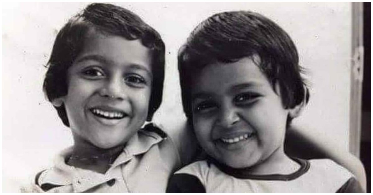 surya karthi childhood photo