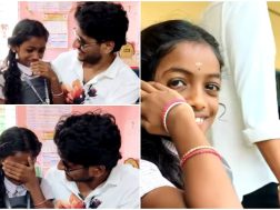 Akhil Marar Meets His Fan Girl Video Viral (2)