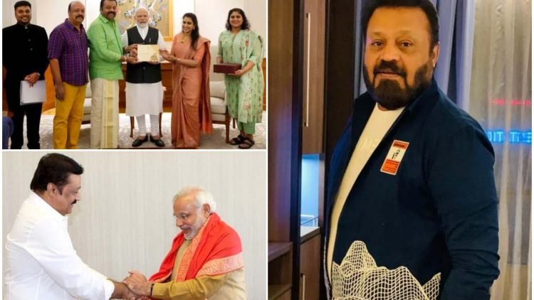 Suresh Gopi With Prime Minister (2)