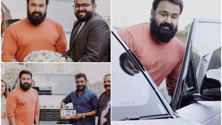 mohanlal new car (2)