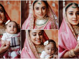 Pearle-Maaney-Photoshoot-With-Nitara-Baby