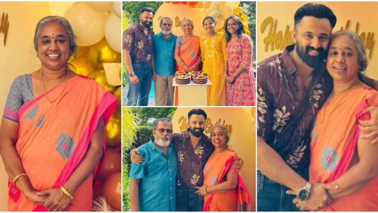 Unni-Mukundan-Mother-60-Th-Birthday