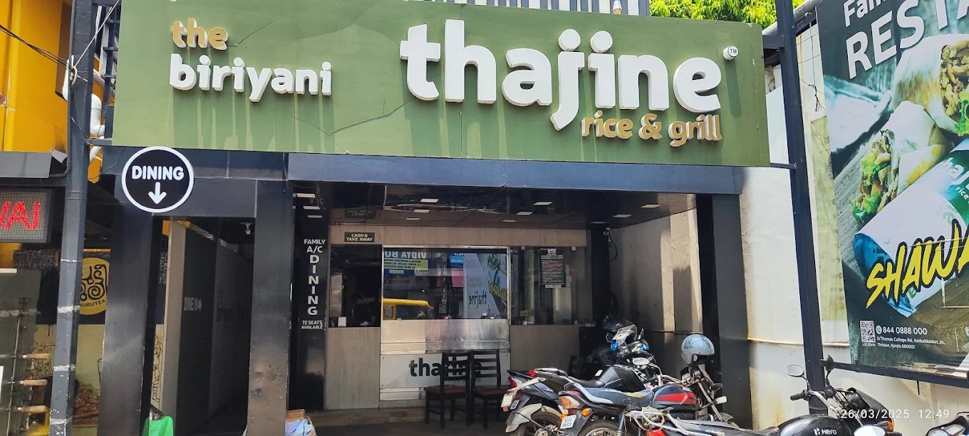 Thajine Rice And Grill Restaurant Thrissur
